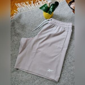 Reebok Light Gray Athletic Shorts